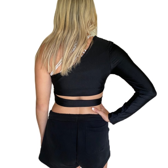 Superdown Jenny Crop Top black Small - Picture 6 of 16